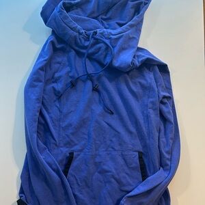 Athleta Vibrant Blue Hoodie